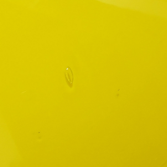 🌞SOLD🌞 Glassybaby Yellow Hand Blown Glass Candle Votive Pre Triskelion #2 - Picture 9 of 13